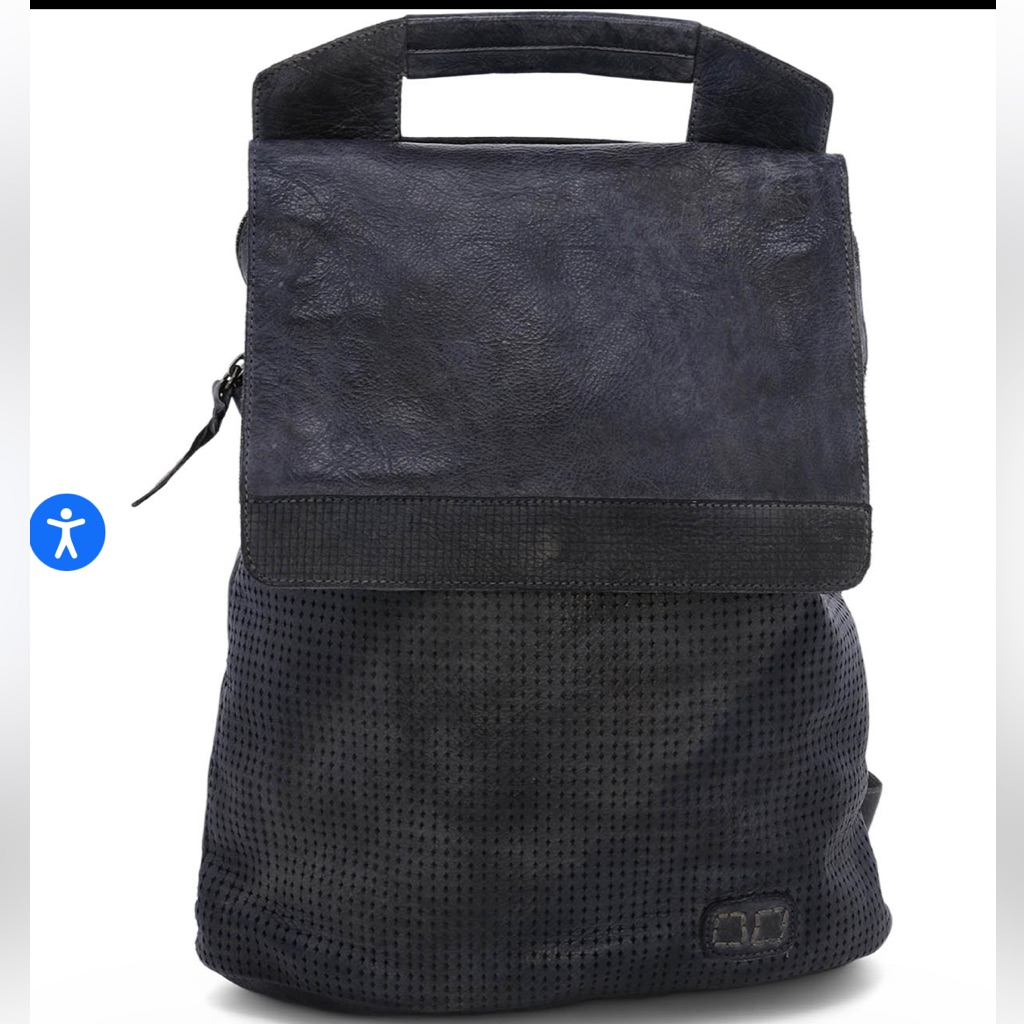 Bed Stu Dark Leather Backpack